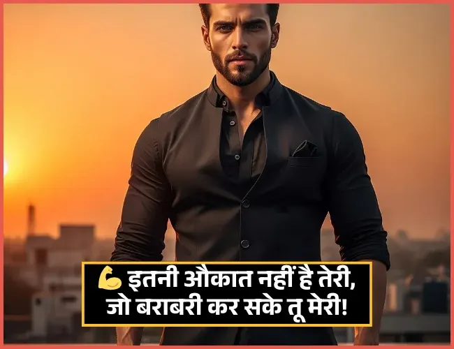 2 Line Attitude Shayari in Hindi