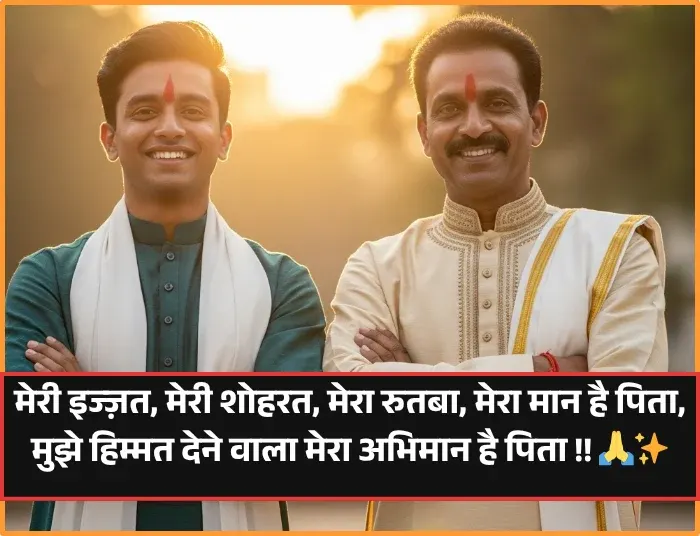 Baap Ke Liye Shayari in English
