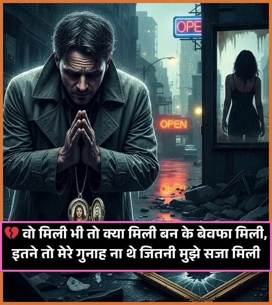 Bewafa Shayari in Hindi