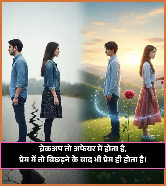 Break Up Shayari in Hindi