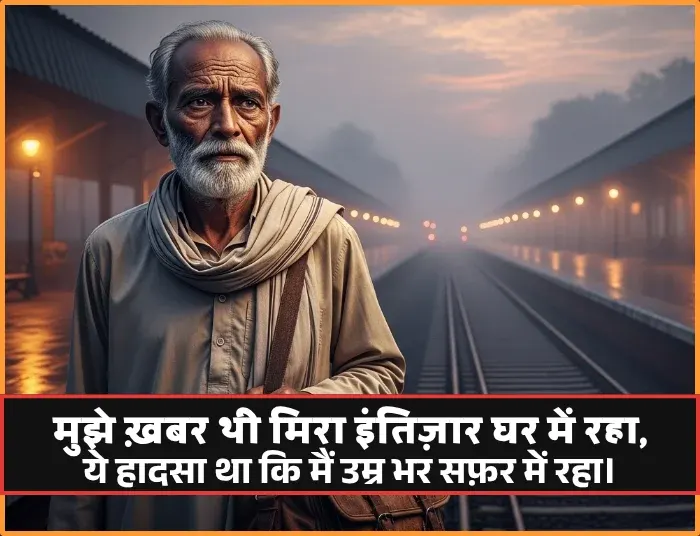 Safar Shayari in Hindi on Life