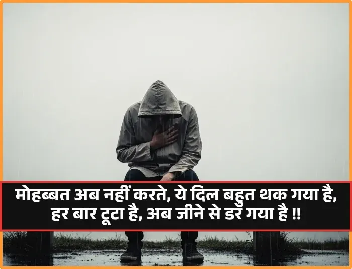 No Love Shayari on Life
