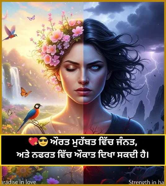 Punjabi Attitude Shayari for Girls Punjabi Attitude Shayari for Girls