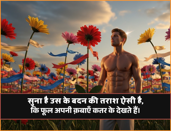 Khubsurti Ki Tareef Shayari 2 Line