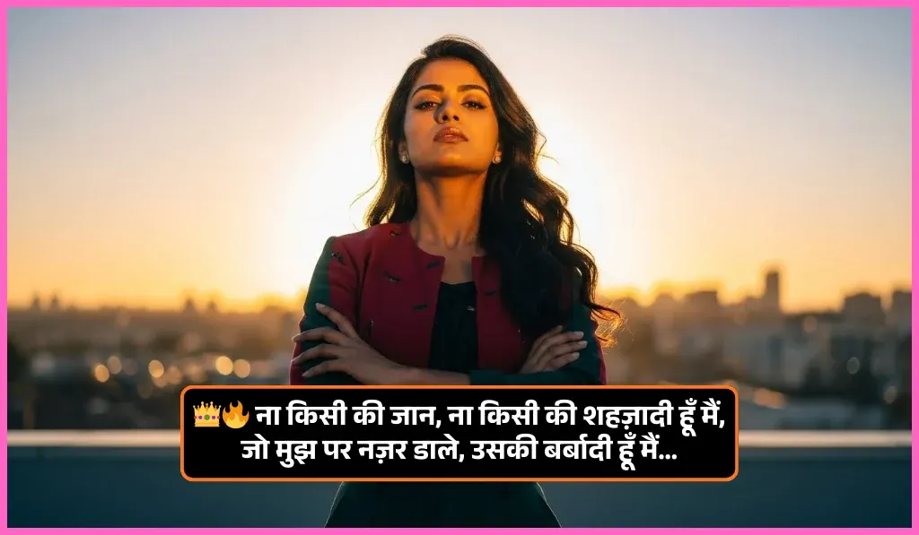 Attitude Shayari for Girls