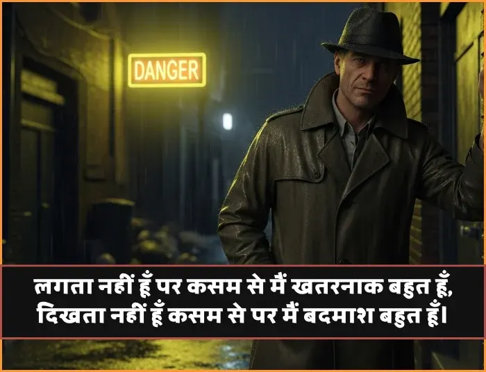 Badmashi Shayari in Hindi