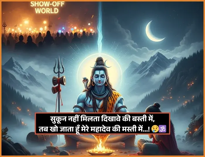 Mahadev Shayari Sad