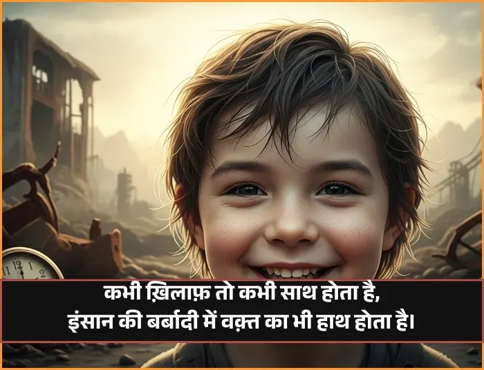 Waqt Shayari in English